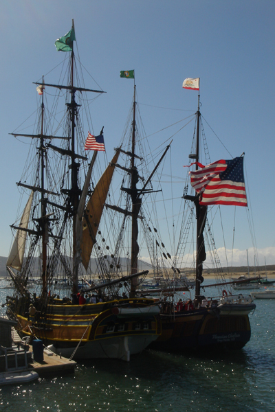 USA01 - R&eacute;pique de voiliers &agrave; Santa Cruz